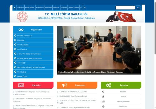 Büyük Esma Sultan Ortaokulu - İSTANBUL / BEŞİKTAŞ