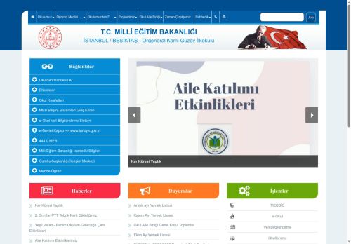 Orgeneral Kami Güzey İlkokulu - İSTANBUL / BEŞİKTAŞ