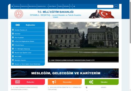 Levent Mesleki ve Teknik Anadolu Lisesi - İSTANBUL / BEŞİKTAŞ