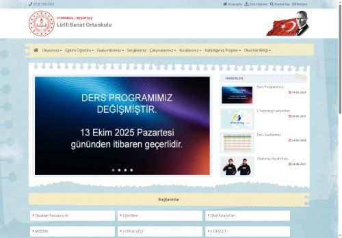 Lütfi Banat Ortaokulu - İSTANBUL / BEŞİKTAŞ