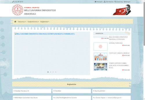 MİLLİ SAVUNMA ÜNİVERSİTESİ ANAOKULU - İSTANBUL / BEŞİKTAŞ