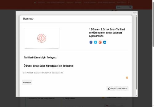 Ortaköy Zübeyde Hanım Kız Mesleki ve Teknik Anadolu Lisesi - İSTANBUL / BEŞİKTAŞ