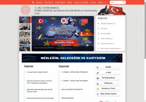Ziya Kalkavan Denizcilik Mesleki ve Teknik Anadolu Lisesi - İSTANBUL / BEŞİKTAŞ