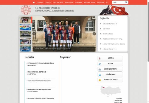 Anadoluhisarı Ortaokulu - İSTANBUL / BEYKOZ