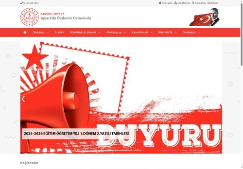 Ayşe Eda Özdemir Ortaokulu - İSTANBUL / BEYKOZ