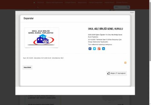 Kavacık Borsa İstanbul İlkokulu - İSTANBUL / BEYKOZ