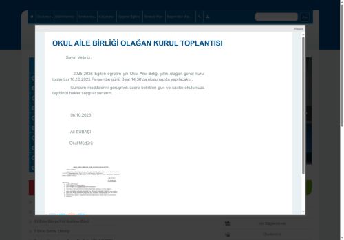 İshaklı İlkokulu - İSTANBUL / BEYKOZ