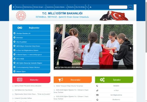 Şehit Er Ersin Güner Ortaokulu - İSTANBUL / BEYKOZ