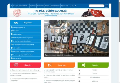 Beylikdüzü Aşık Veysel Güzel Sanatlar Lisesi - İSTANBUL / BEYLİKDÜZÜ