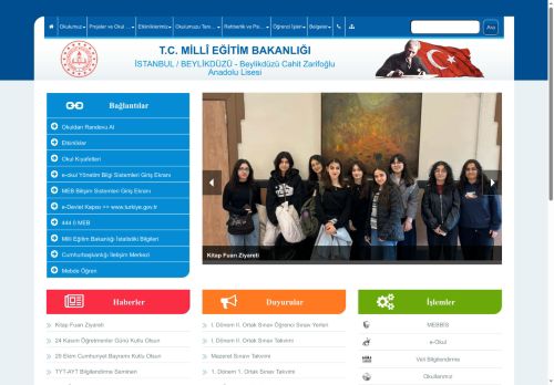 Beylikdüzü Cahit Zarifoğlu Anadolu Lisesi - İSTANBUL / BEYLİKDÜZÜ