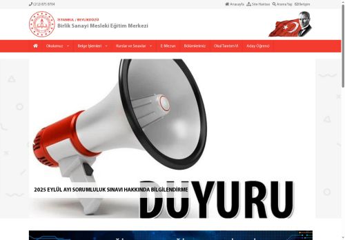 Birlik Sanayi Mesleki Eğitim Merkezi - İSTANBUL / BEYLİKDÜZÜ