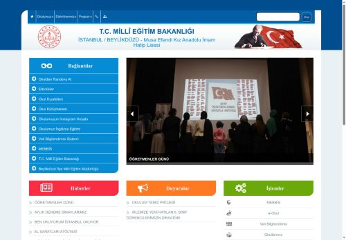 Musa Efendi Kız Anadolu İmam Hatip Lisesi - İSTANBUL / BEYLİKDÜZÜ