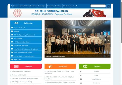 Yaşar Acar Fen Lisesi - İSTANBUL / BEYLİKDÜZÜ