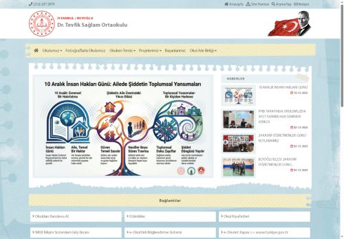 Dr. Tevfik Sağlam Ortaokulu - İSTANBUL / BEYOĞLU