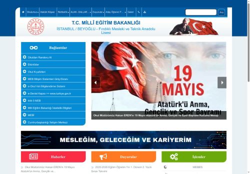 Fındıklı Mesleki ve Teknik Anadolu Lisesi - İSTANBUL / BEYOĞLU