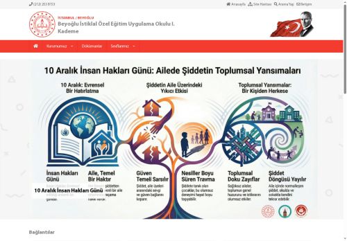 Beyoğlu İstiklal Özel Eğitim Uygulama Okulu I. Kademe - İSTANBUL / BEYOĞLU