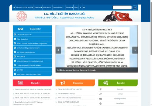 Cezayirli Gazi Hasanpaşa İlkokulu - İSTANBUL / BEYOĞLU