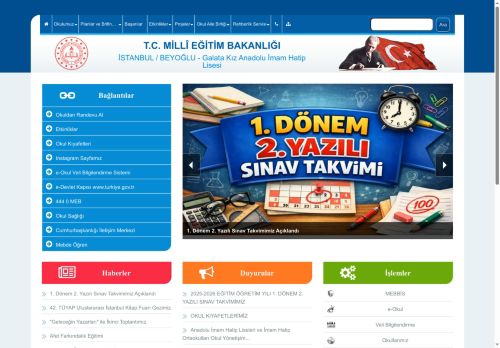 Galata Kız Anadolu İmam Hatip Lisesi - İSTANBUL / BEYOĞLU