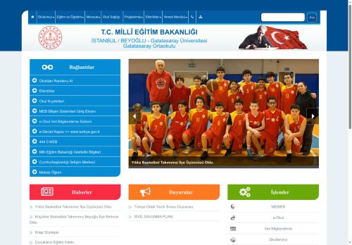 Galatasaray Üniversitesi Galatasaray Ortaokulu - İSTANBUL / BEYOĞLU