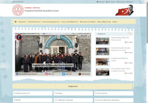 İstanbul Atatürk Anadolu Lisesi - İSTANBUL / BEYOĞLU