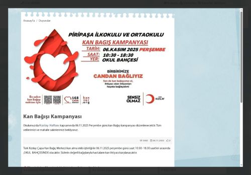 Piripaşa Ortaokulu - İSTANBUL / BEYOĞLU