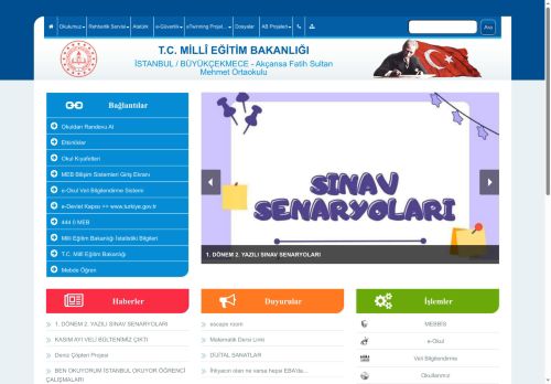 Akçansa Fatih Sultan Mehmet Ortaokulu - İSTANBUL / BÜYÜKÇEKMECE