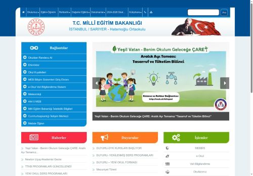 Hatemoğlu Ortaokulu - İSTANBUL / SARIYER