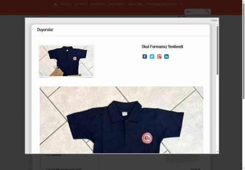 Gümüşdere İlkokulu - İSTANBUL / SARIYER