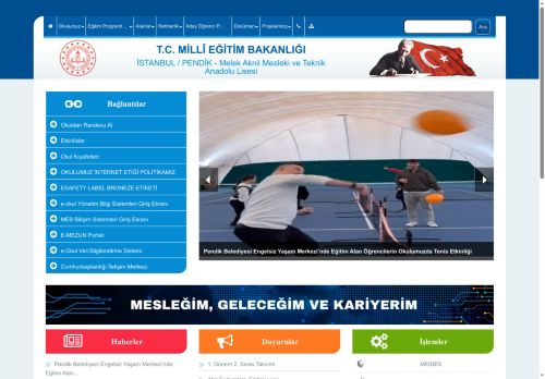 Melek Aknil Mesleki ve Teknik Anadolu Lisesi - İSTANBUL / PENDİK