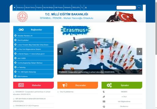 Muhsin Yazıcıoğlu Ortaokulu - İSTANBUL / PENDİK