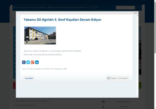 Orhan Sinan Hamzaoğlu İmam Hatip Ortaokulu - İSTANBUL / PENDİK