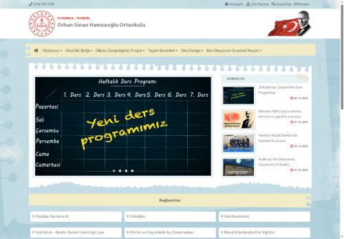 Orhan Sinan Hamzaoğlu Ortaokulu - İSTANBUL / PENDİK