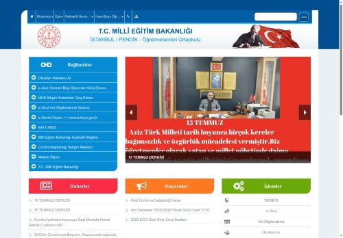 Öğretmenevleri Ortaokulu - İSTANBUL / PENDİK