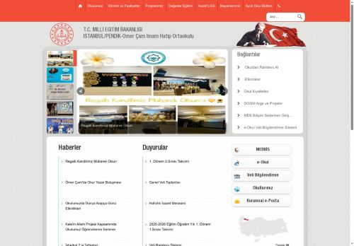 Ömer Çam İmam Hatip Ortaokulu - İSTANBUL / PENDİK