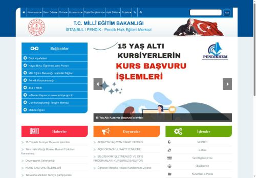 Pendik Halk Eğitimi Merkezi - İSTANBUL / PENDİK