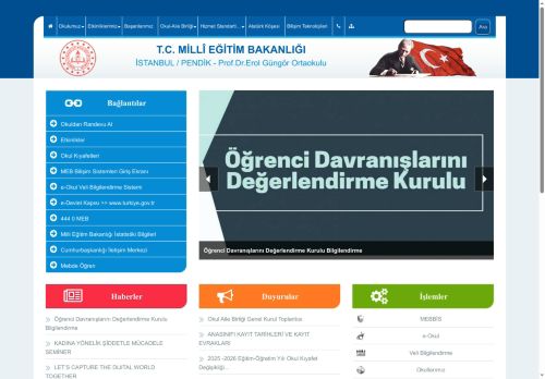 Prof.Dr.Erol Güngör Ortaokulu - İSTANBUL / PENDİK