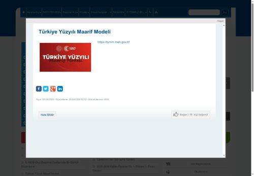 80.Yıl Nuh Çimento Anadolu Lisesi - İSTANBUL / PENDİK