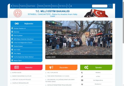 Rabia Kız Anadolu İmam Hatip Lisesi - İSTANBUL / SANCAKTEPE