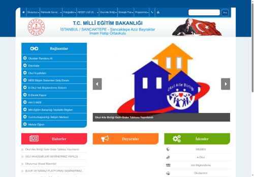 Sancaktepe Aziz Bayraktar İmam Hatip Ortaokulu - İSTANBUL / SANCAKTEPE