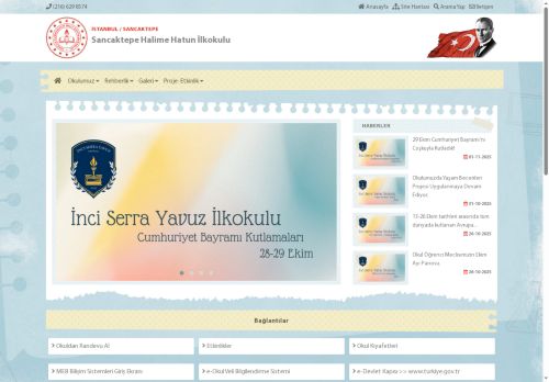 Sancaktepe Halime Hatun İlkokulu - İSTANBUL / SANCAKTEPE