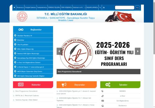 Sancaktepe Nurettin Topçu Anadolu Lisesi - İSTANBUL / SANCAKTEPE