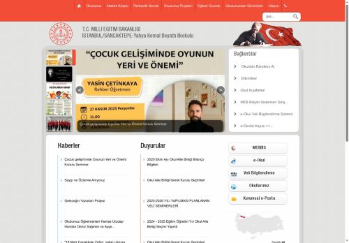 Yahya Kemal Beyatlı İlkokulu - İSTANBUL / SANCAKTEPE