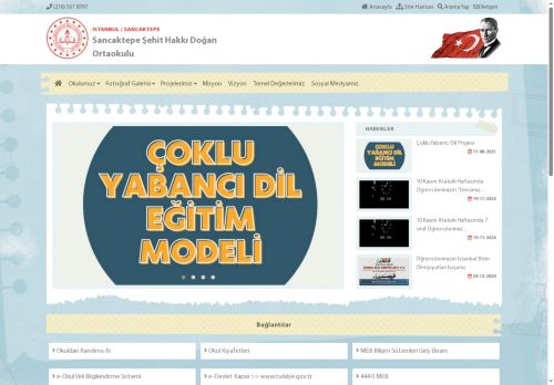 Sancaktepe Şehit Hakkı Doğan Ortaokulu - İSTANBUL / SANCAKTEPE