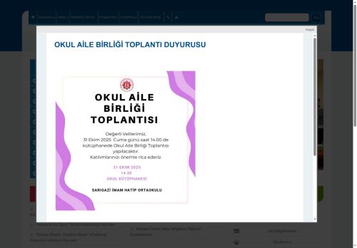 Sarıgazi İmam Hatip Ortaokulu - İSTANBUL / SANCAKTEPE