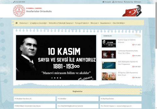 Anafartalar Ortaokulu - İSTANBUL / SARIYER