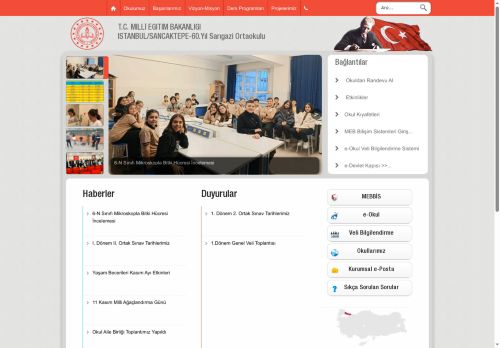 60.Yıl Sarıgazi Ortaokulu - İSTANBUL / SANCAKTEPE