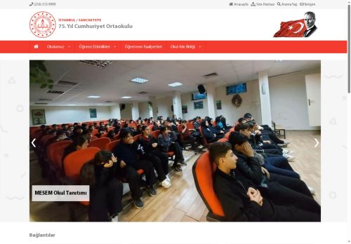 75. Yıl Cumhuriyet Ortaokulu - İSTANBUL / SANCAKTEPE