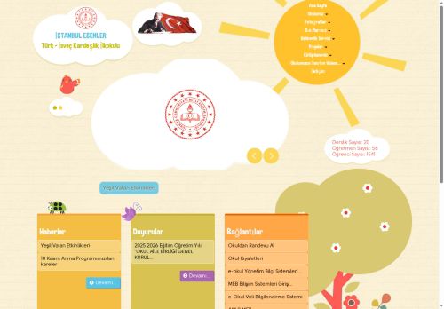 İsveç Kardeşlik İlkokulu - İSTANBUL / ESENLER - Türk