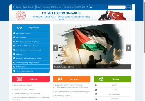 Mimar Sinan Anadolu İmam Hatip Lisesi - İSTANBUL / ESENYURT