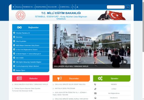 Kıraç Nüzhet Usta Bilgincan Ortaokulu - İSTANBUL / ESENYURT